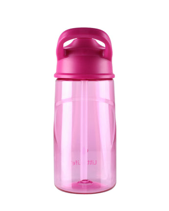 Vaikiška tritano gertuvė LittleLife Kids Flip-Top Water Bottle, 550 ml. (rožinė)