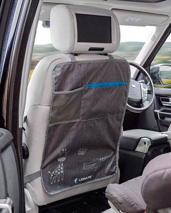 Automobilio sėdynės apsauginis kilimėlis su 2 kišenėmis LittleLife Car Seat Kick Mat