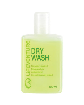 Antibakterinis gelis rankoms ir kūnui Lifeventure Dry Wash Gel, 100 ml.