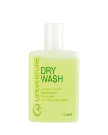 Antibakterinis gelis rankoms ir kūnui Lifeventure Dry Wash Gel, 100 ml.