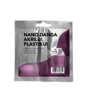Vienkartinė nano danga akrilui/plastikui (10/10 ml)